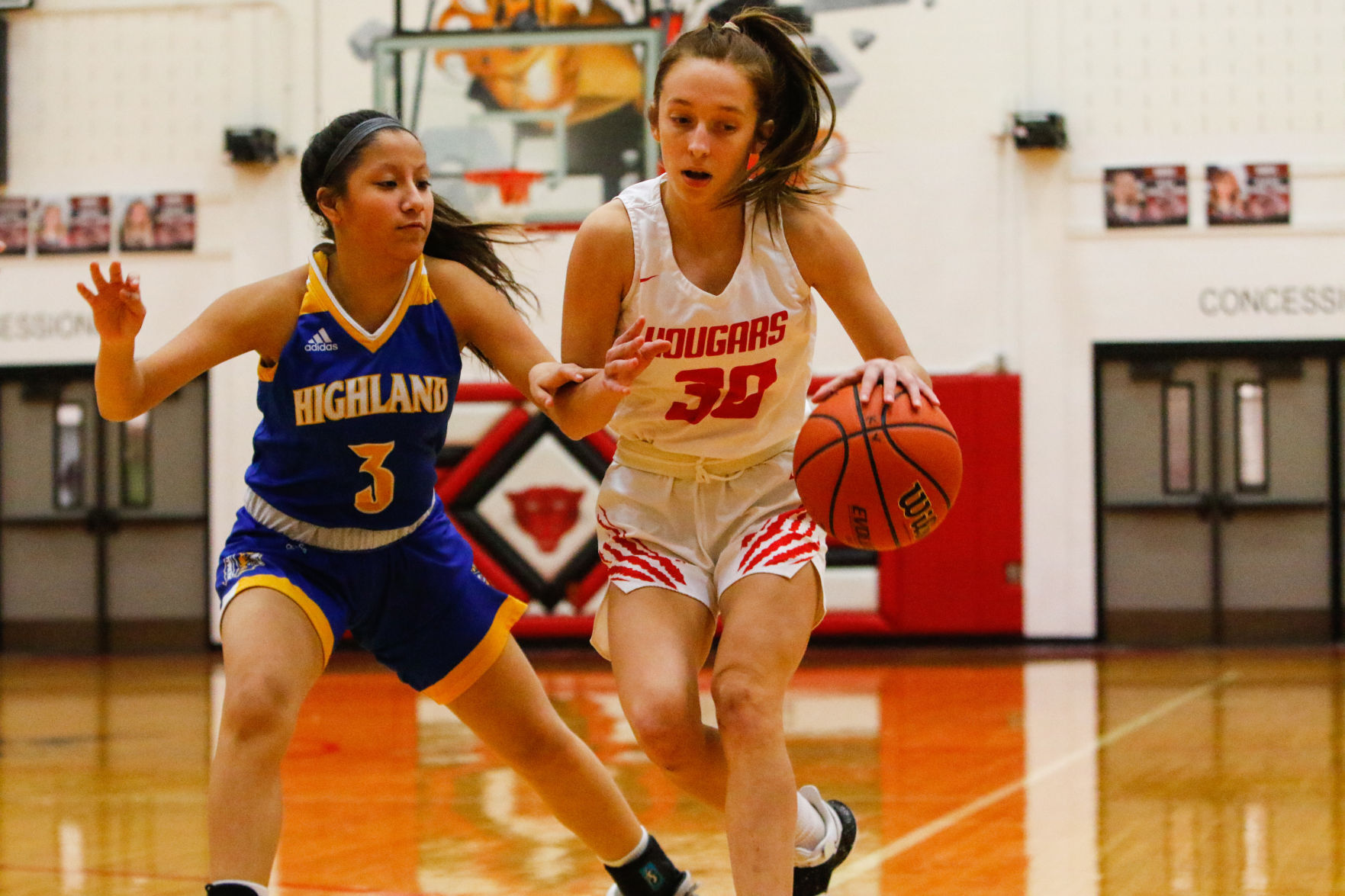 Highland at Kankakee Valley girls basketball